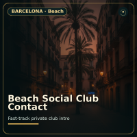 Social Club Fast-Track Contact | Barcelona - Beach