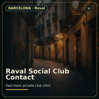Social Club Fast-Track Contact | Barcelona - Raval