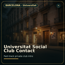 Social Club Fast-Track Contact | Barcelona - Universitat
